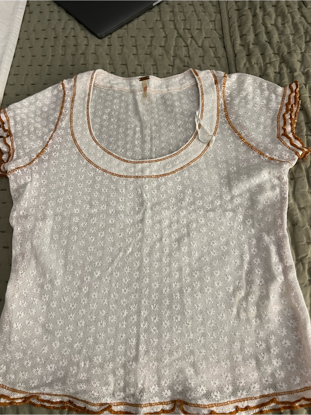 Free people white top - Picture 2 of 4